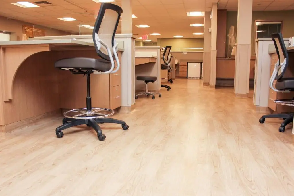 Clean medical space with durable healthcare flooring