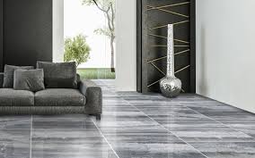 Hotel lobby with elegant tile flooring